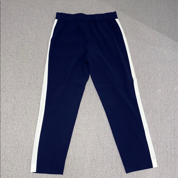 Babaton Aritzia Navy pants with white stripe - Picture 4 of 4